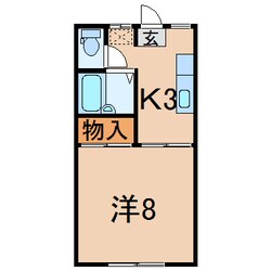 フォーブル松波の物件間取画像